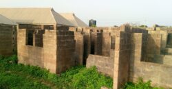 Uncompleted 15 rooms Selfcon available for sale at Kwasu