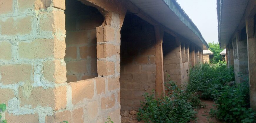10 units of Uncompleted Self-contained for Sale at Kwasu