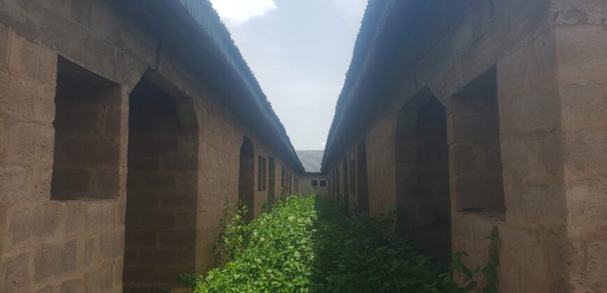Uncompleted 36 rooms Selfcon for Sale at Kwasu