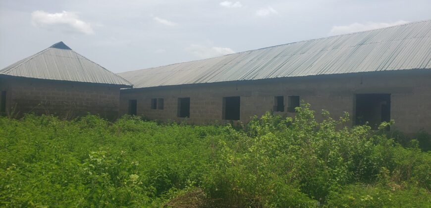 Uncompleted 36 rooms Selfcon for Sale at Kwasu
