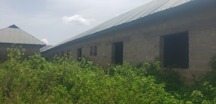 Uncompleted 36 rooms Selfcon for Sale at Kwasu