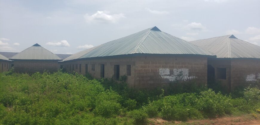 Uncompleted 36 rooms Selfcon for Sale at Kwasu