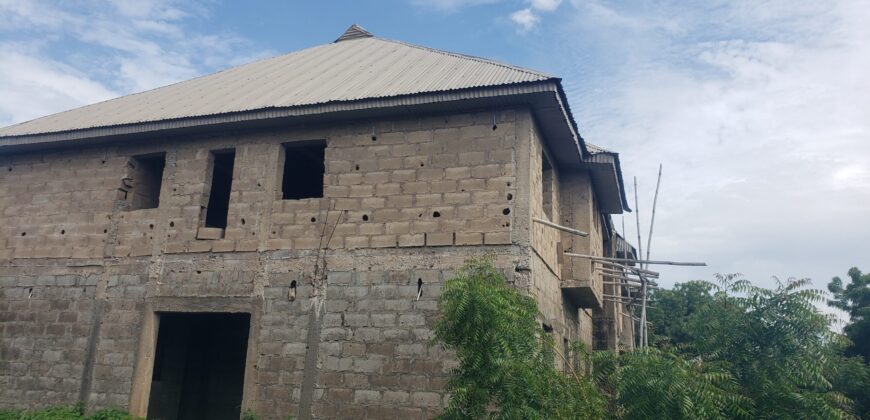 A storey Building of 20 Units of room selfcon for sale and Extra plot of land