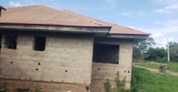 Uncompleted 18 rooms selfcon for sale on 4plot of land