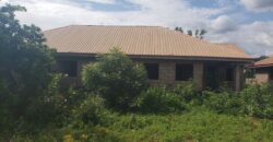 Uncompleted 18 rooms selfcon for sale on 4plot of land
